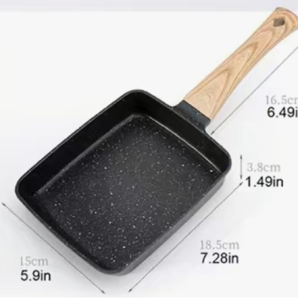Rectangle Frying Pan Mini Frying Pan